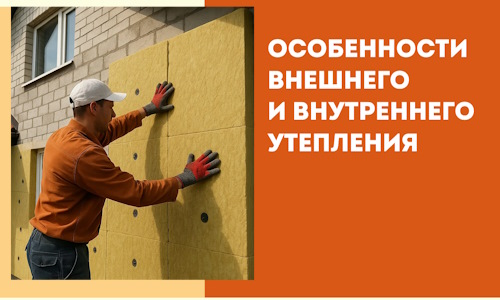 Какие особенности внешнего и внутреннего утепления в Советской Гавани